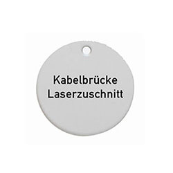 Schlüsselanhänger gestanzt aus Alu und Kunststoff | SchiBo GmbH