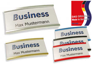 Namensschild Business, das Original von SchiBo